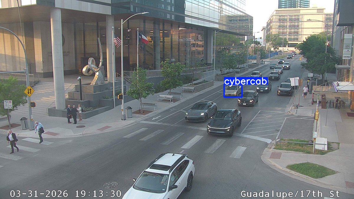 Side profile of a cybercab concept vehicle